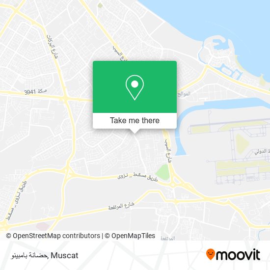 حضانة بامبينو map
