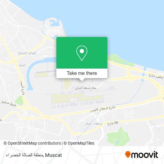 منطقة الصالة الخضراء map