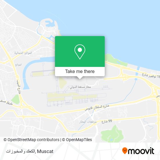 الكعك والمخبوزات map