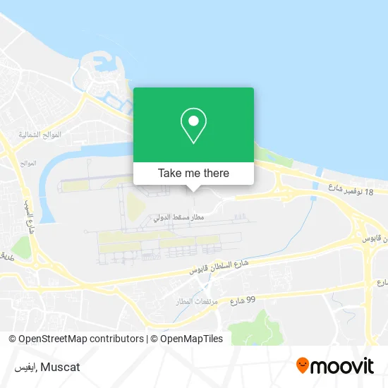 ايفيس map