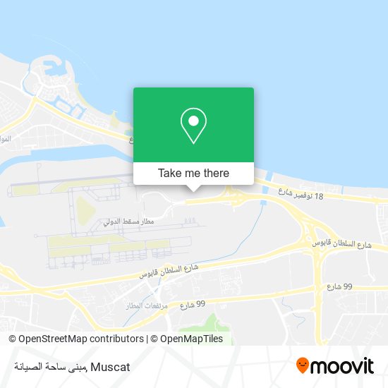 مبنى ساحة الصيانة map