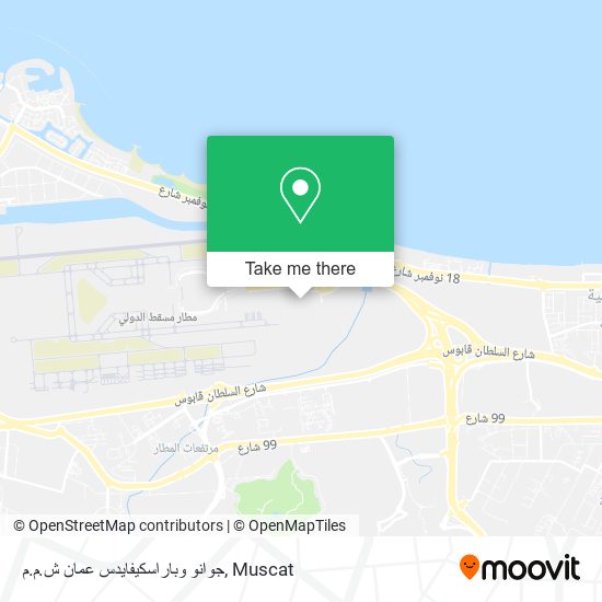 جوانو وباراسكيفايدس عمان ش.م.م map