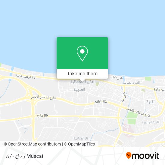 زجاج ملون map