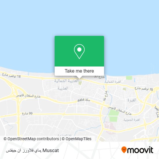 ماي فلاورز ان جيفتس map