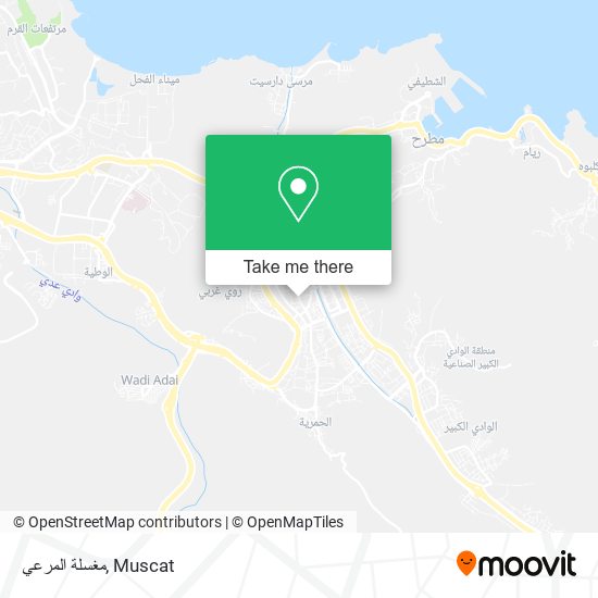مغسلة المرعي map