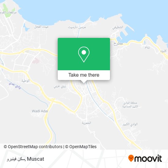 سكن فينبرو map