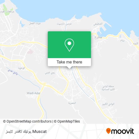 بوتيك لافندر لايسز map