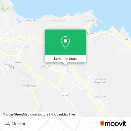 بلدنا map