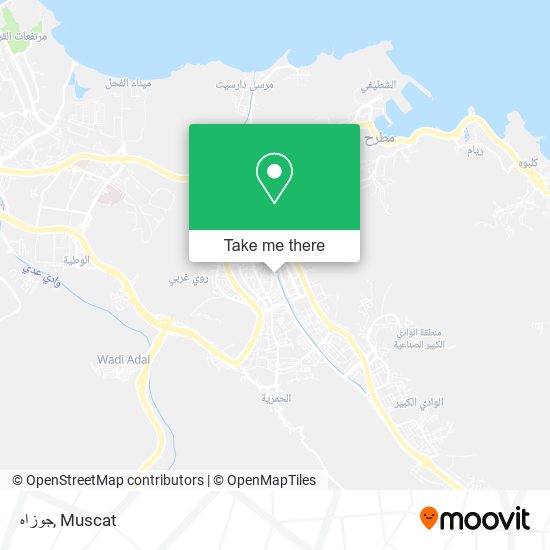 جوزاه map