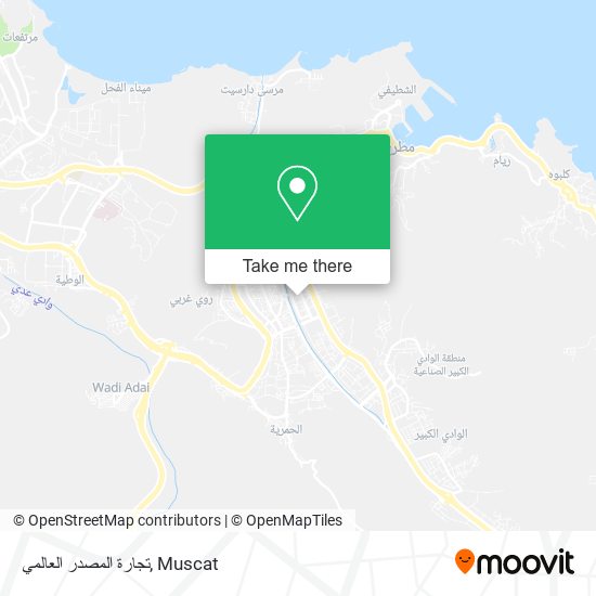 تجارة المصدر العالمي map