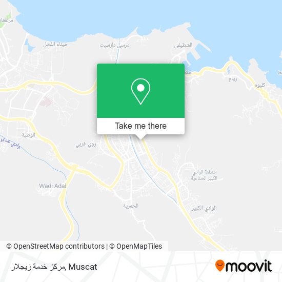 مركز خدمة زيجلار map
