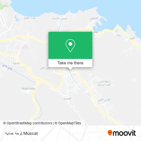 لوحة عمانية map