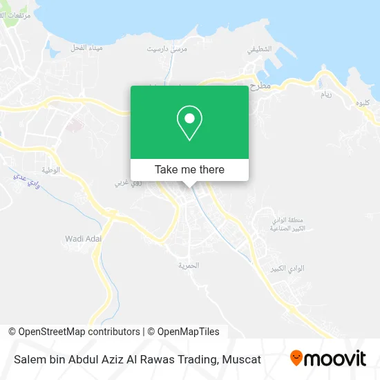 Salem bin Abdul Aziz Al Rawas Trading map