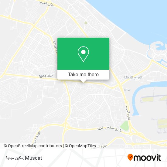مكين ميديا map