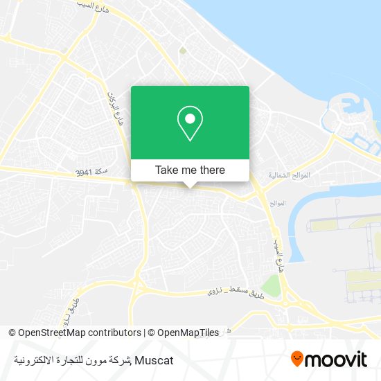 شركة موون للتجارة الالكترونية map