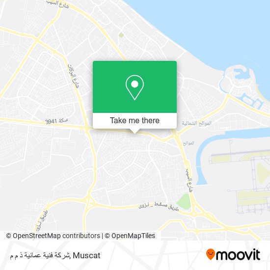 شركة فنية عمانية ذ م م map
