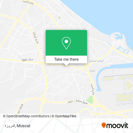 الدروزة map