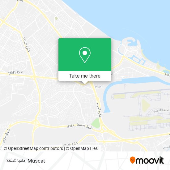هامبا للطاقة map
