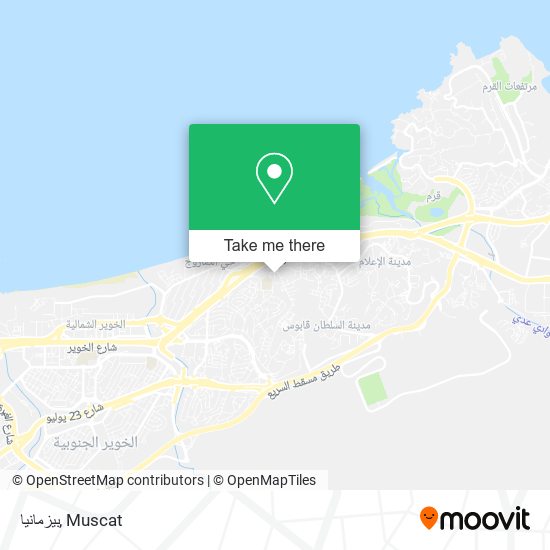 بيزمانيا map