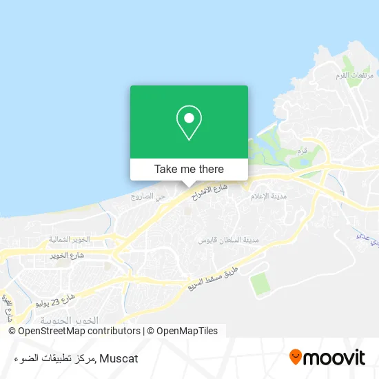 مركز تطبيقات الضوء map