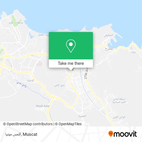 النمس ميديا map