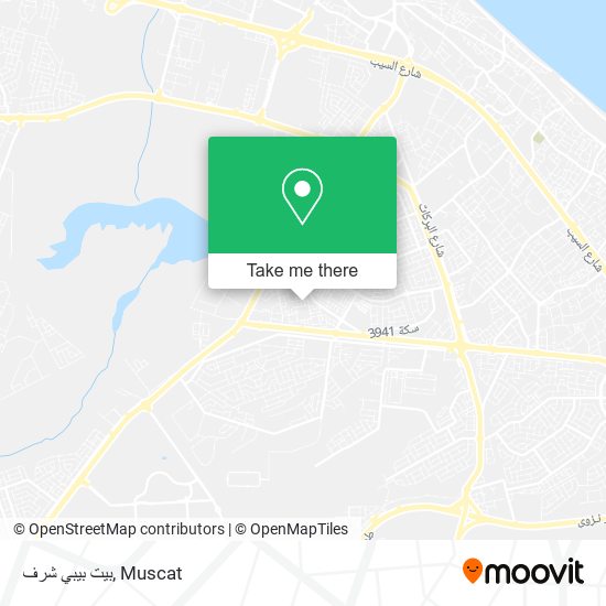 بيت بيبي شرف map