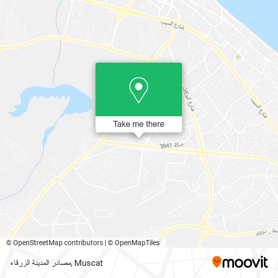 مصادر المدينة الزرقاء map