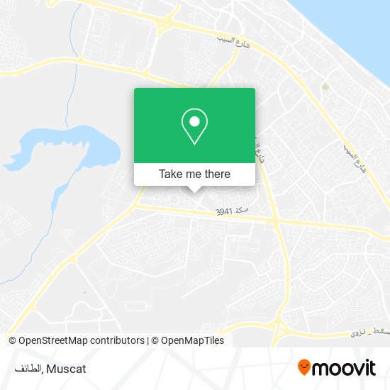 الطائف map