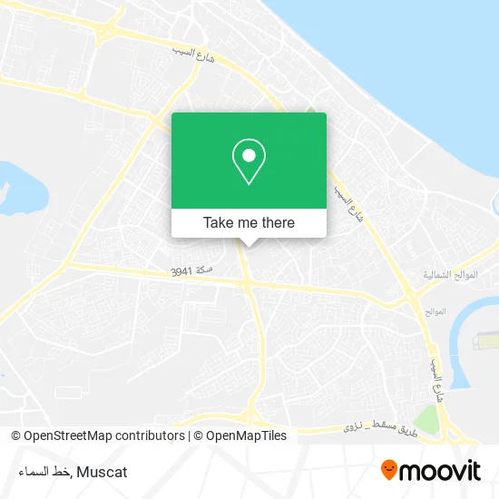 خط السماء map