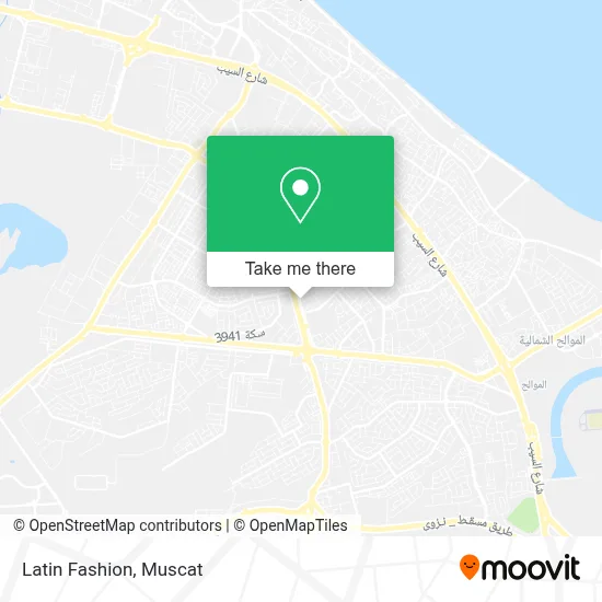 Latin Fashion map