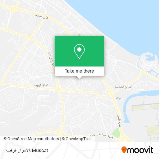 الاسرار الرقمية map