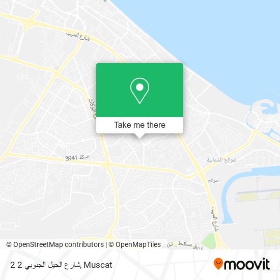 شارع الحيل الجنوبي 2 2 map