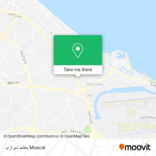 مطعم شيرازى map