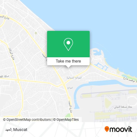 العهد map