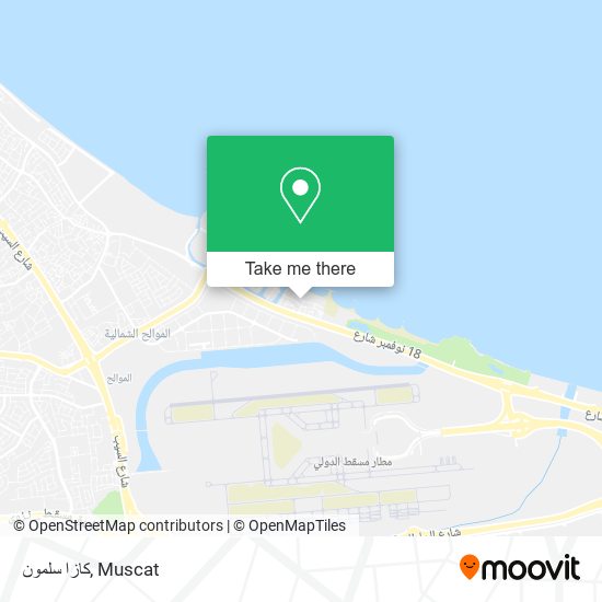 كازا سلمون map
