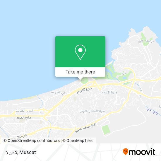 لا بيرلا map