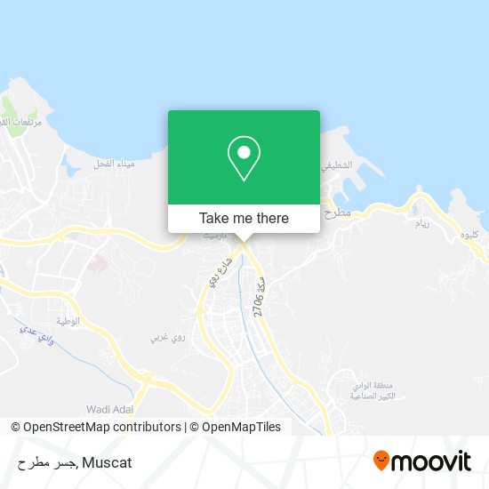 جسر مطرح map