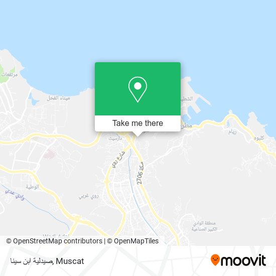 صيدلية ابن سينا map