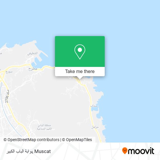 بوابة الباب الكبير map