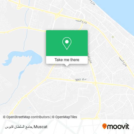 جامع السلطان قابوس map