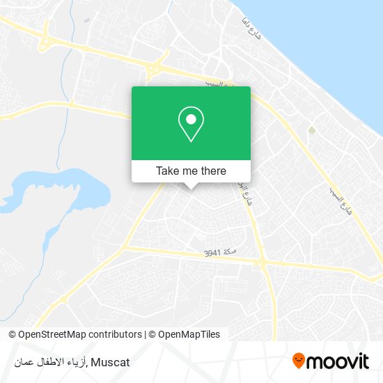 أزياء الاطفال عمان map