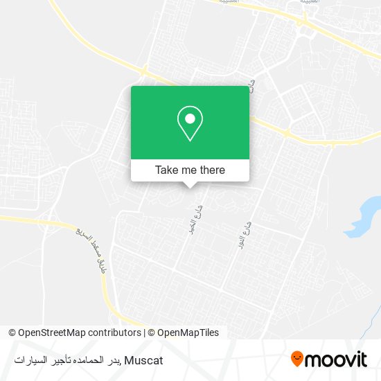 بدر الحمامده تأجير السيارات map