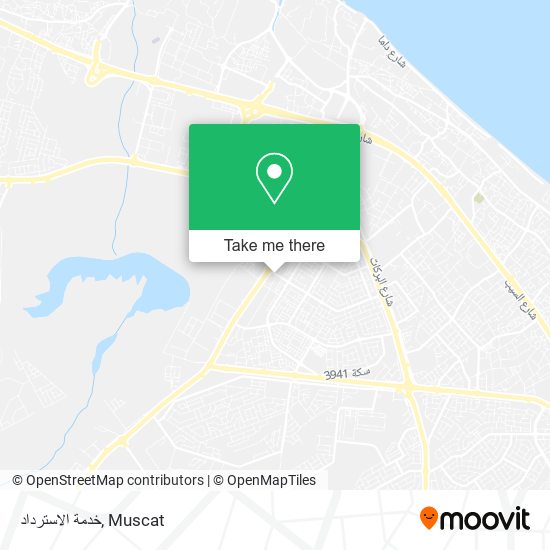 خدمة الاسترداد map