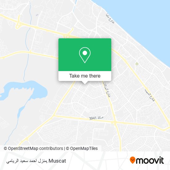منزل احمد سعيد الريامي map