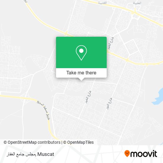 مجلس جامع الغفار map