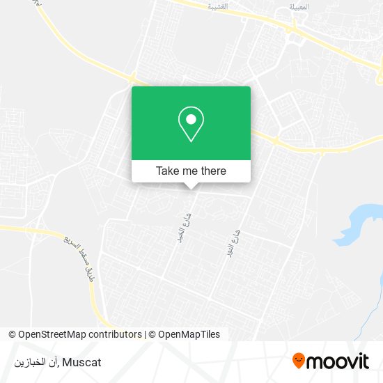 آن الخبازين map