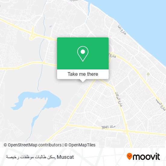 سكن طالبات موظفات رخيصة map