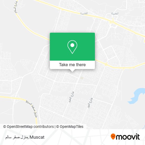 منزل صقر سالم map