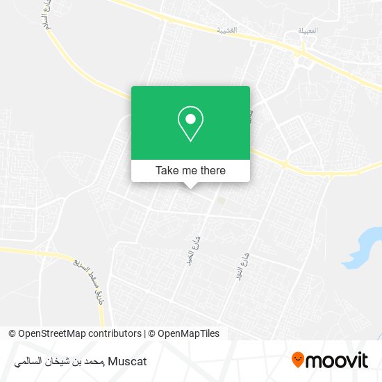 محمد بن شيخان السالمي map