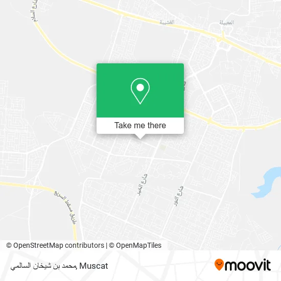 محمد بن شيخان السالمي map